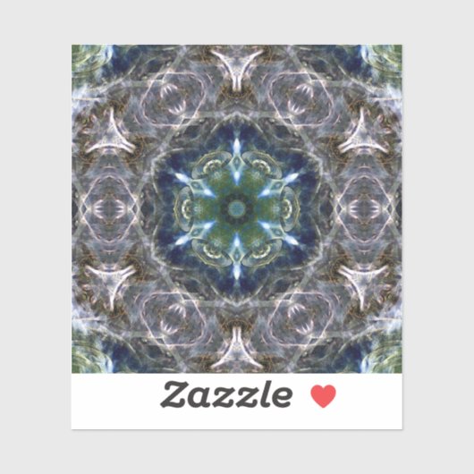 Folk Mandala Aufkleber (Blatt)