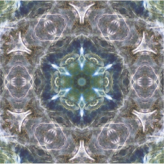 Folk Mandala Aufkleber (Vorderseite)