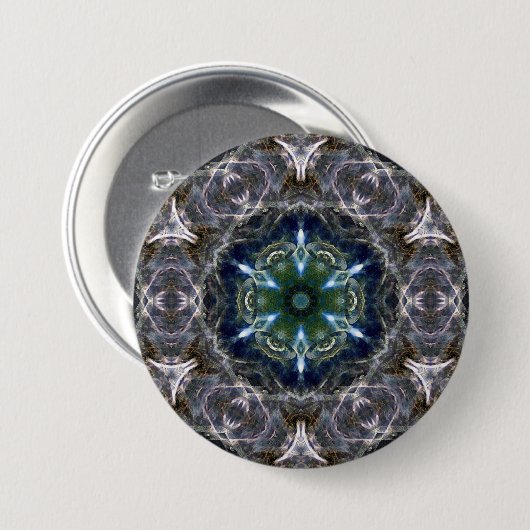 Folk Mandala Button (Vorne & Hinten)