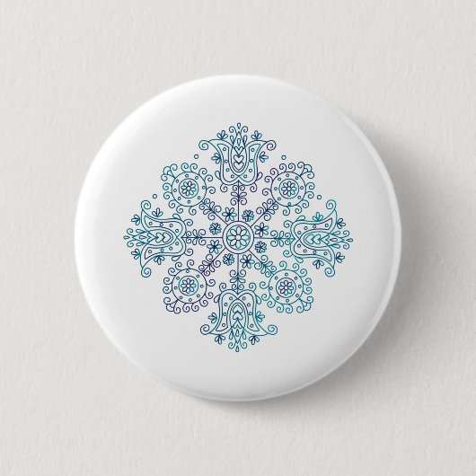 Folk Mandala Button (Vorderseite)