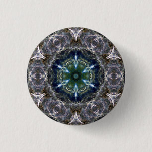 Folk Mandala Button
