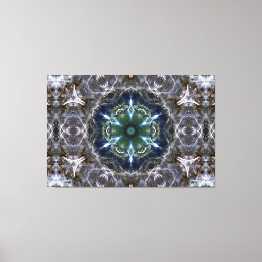 Folk Mandala Canvas Print Leinwanddruck (Vorderseite)