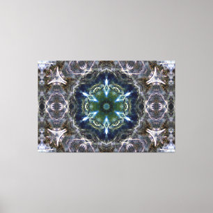 Folk Mandala Canvas Print Leinwanddruck