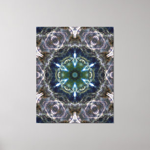 Folk Mandala Canvas Print Leinwanddruck