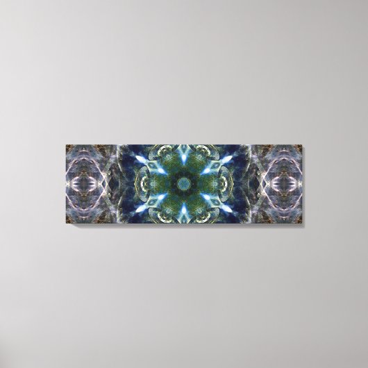 Folk Mandala Canvas Print Leinwanddruck (Vorderseite)