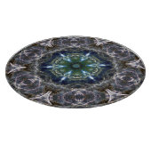 Folk Mandala Cutting Board Schneidebrett (Ecke)