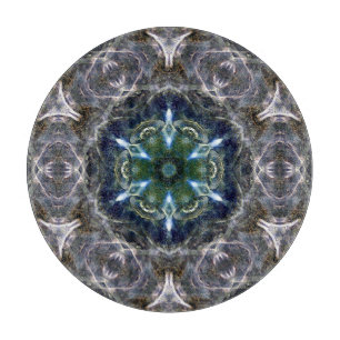 Folk Mandala Cutting Board Schneidebrett