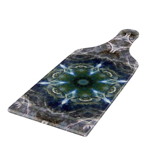 Folk Mandala Cutting Board Schneidebrett (Ecke)