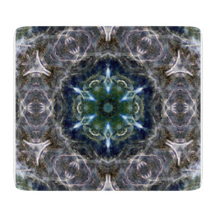 Folk Mandala Cutting Board Schneidebrett