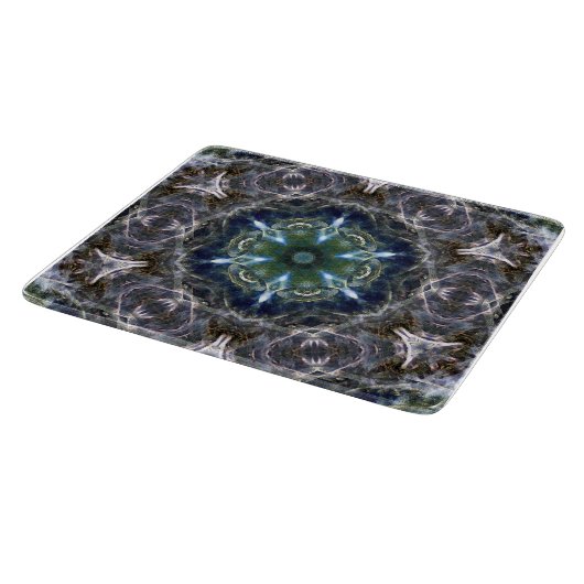 Folk Mandala Cutting Board Schneidebrett (Ecke)