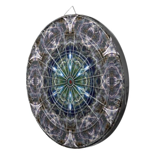 Folk Mandala Dartscheibe (Vorderseite rechts)