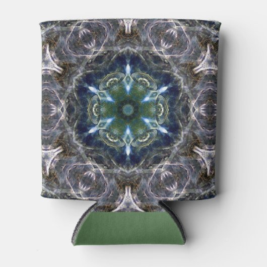 Folk Mandala Flasche Cooler Dosenkühler (Vorderseite)