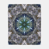 Folk Mandala Fleecedecke (Vorderseite)