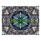 Folk Mandala Foto Print (Vorne)