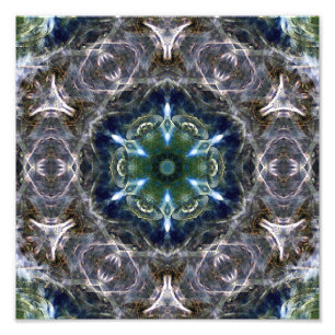 Folk Mandala Foto Print