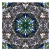 Folk Mandala Foto Print (Vorne)