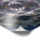 Folk Mandala Foto Print (Ecke)