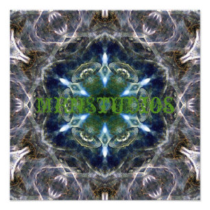 Folk Mandala Foto Print