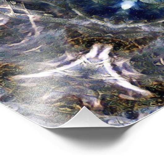 Folk Mandala Foto Print (Ecke)