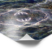 Folk Mandala Fotodruck (Ecke)