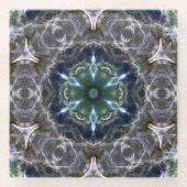 Folk Mandala Glasuntersetzer (Vorderseite)