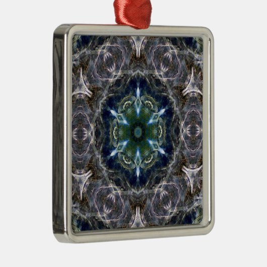 Folk Mandala Keramik Ornament (Rechts)