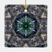 Folk Mandala Keramik Ornament (Rückseite)