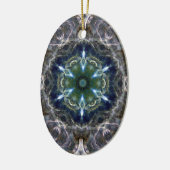 Folk Mandala Keramik Ornament (Links)