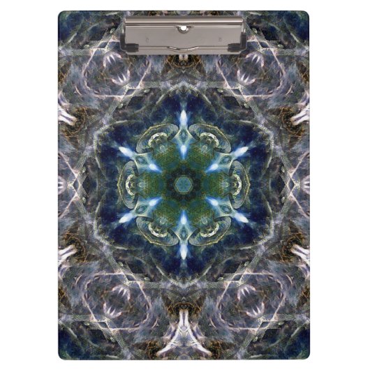 Folk Mandala Klemmbrett (Vorderseite)