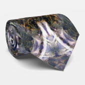 Folk Mandala Krawatte (Gerollt)