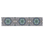 Folk Mandala Kurzer Tischläufer (Horizontal)