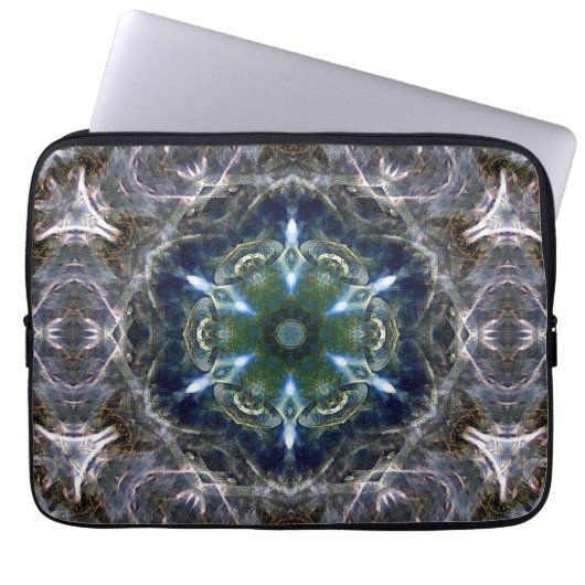 Folk Mandala Laptop Sleeve (Vorderseite)
