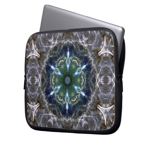 Folk Mandala Laptopschutzhülle (Vorderseite Links)