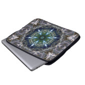 Folk Mandala Laptopschutzhülle (Vorne Knopf)