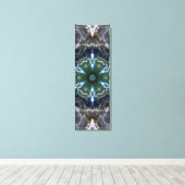 Folk Mandala Leinwanddruck (Insitu (Holzboden))