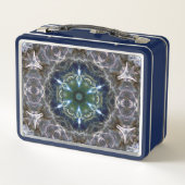 Folk Mandala Metal Lunch Box (Rückseite)