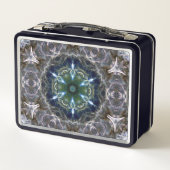 Folk Mandala Metal Lunch Box (Rückseite)