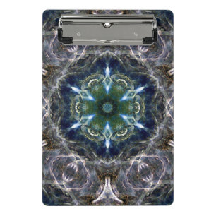 Folk Mandala Mini Klemmbrett