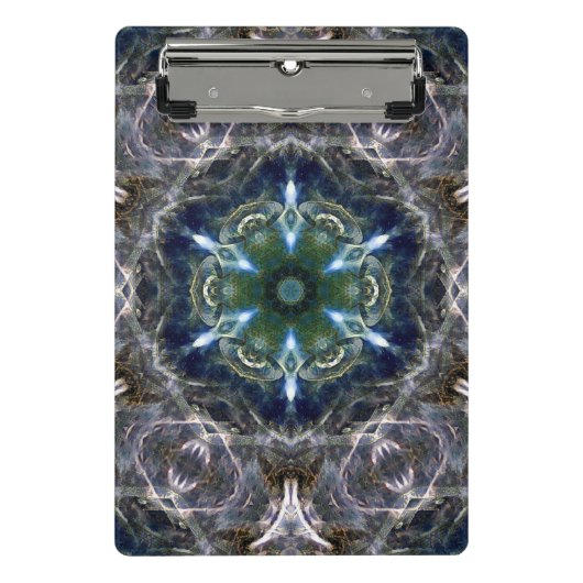 Folk Mandala Mini Klemmbrett (Vorderseite)