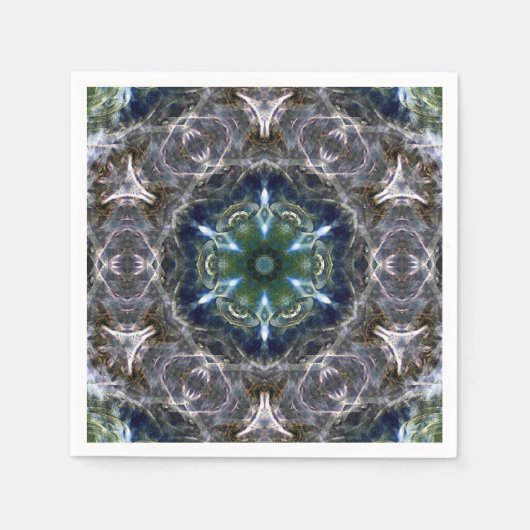 Folk Mandala Napkins Serviette (Vorderseite)