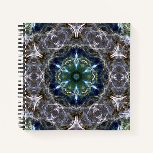 Folk Mandala Notebook Notizblock (Vorderseite)
