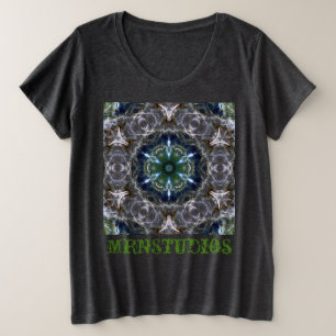 Folk Mandala Plus Size T - Shirt