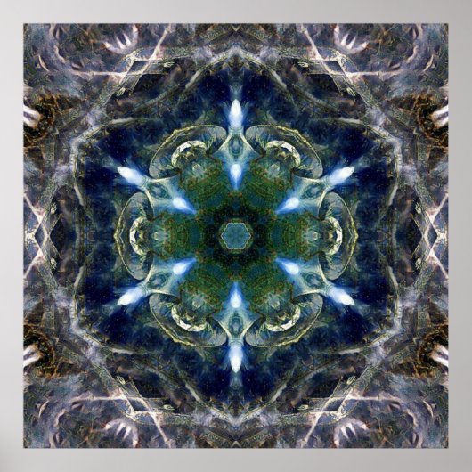 Folk Mandala Poster (Vorne)