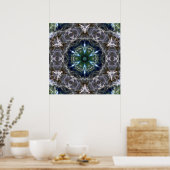 Folk Mandala Poster (Küche)