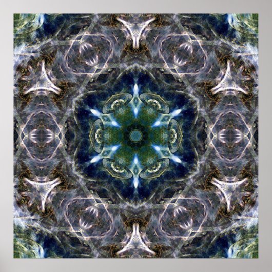Folk Mandala Poster (Vorne)