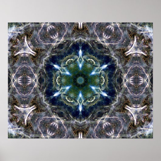 Folk Mandala Poster (Vorne)