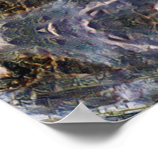 Folk Mandala Poster (Ecke)