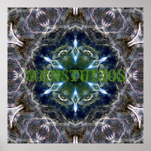 Folk Mandala Poster (Vorne)