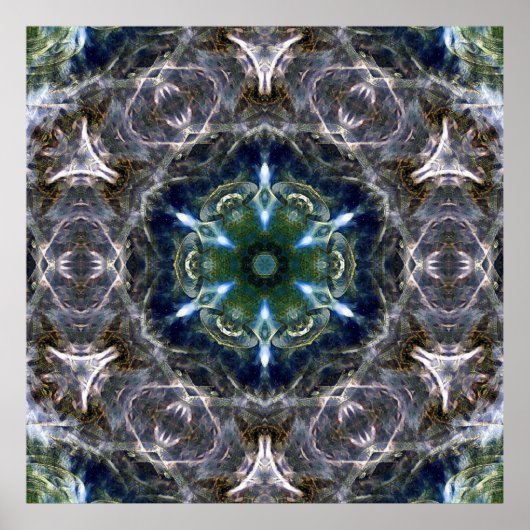 Folk Mandala Poster (Vorne)