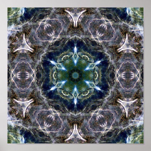 Folk Mandala Poster (Vorne)